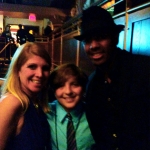 Frankie Flora with Nick Cannon